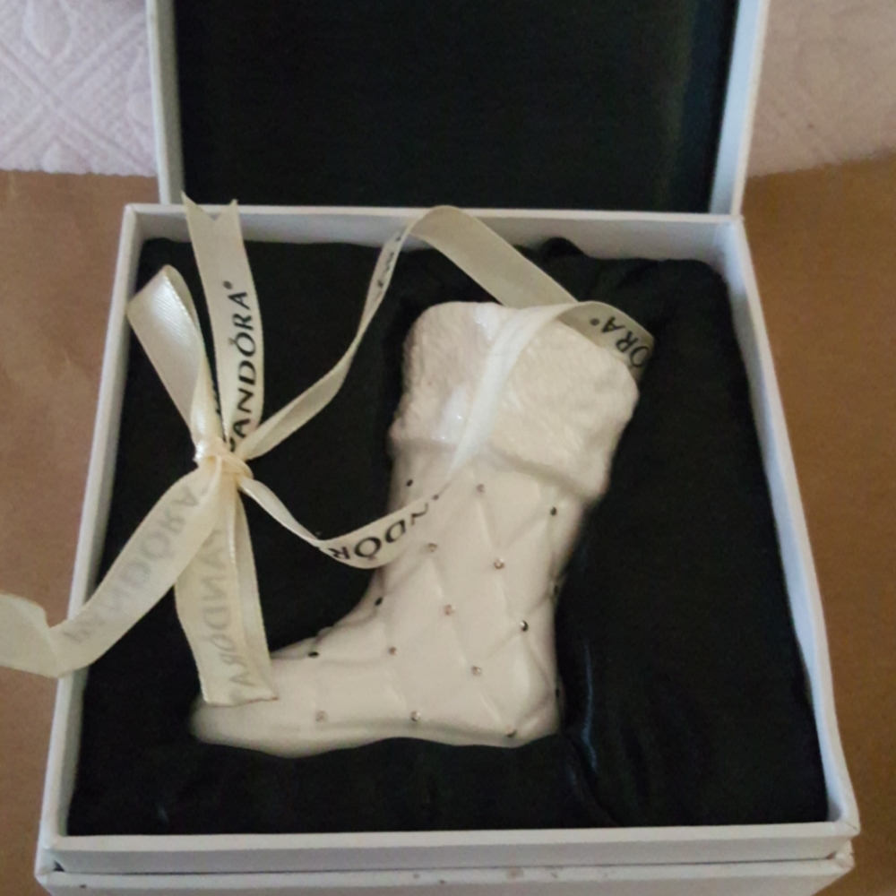 Pandora 2012 Christmas Tree Porcelain Stocking